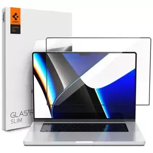 Ochranné sklo Spigen Glas.tR Slim 1 Pack - MacBook Pro 16" 2021 (AGL04233)