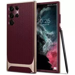 Kryt SPIGEN NEO HYBRID GALAXY S22 ULTRA BURGUNDY (ACS04382)