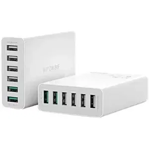 Nabíječka  Blitzwolf BW-S15 Charger 6x USB , QC 3.0, 60 W (white)