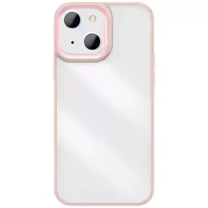 Kryt Baseus Crystal Transparent Case for iPhone 13 (pink)