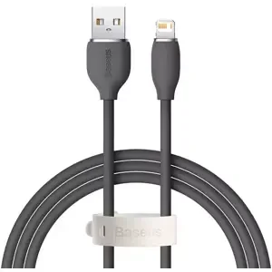 Kabel Baseus Jelly  cable USB to Lightning, 2,4A, 1,2m (black)