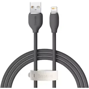 Kabel Baseus Jelly  cable USB to Lightning, 2,4A, 2m (black)