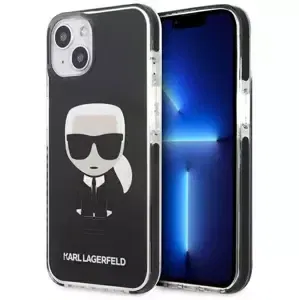 Kryt Karl Lagerfeld KLHCP13STPEIKK iPhone 13 mini 5,4"  hardcase black Iconik Karl (KLHCP13STPEIKK)