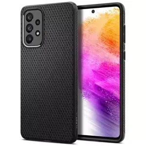 Kryt Spigen Liquid Air, black - Galaxy A73 5G (ACS04253)