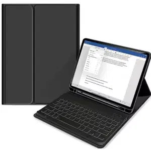 Pouzdro TECH-PROTECT SC PEN + KEYBOARD IPAD AIR 4 2020 / 5 2022 BLACK (9589046921018)