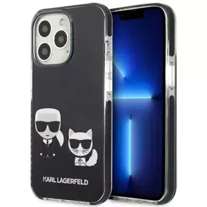 Kryt Karl Lagerfeld KLHCP13LTPEKCK iPhone 13 Pro / 13 6,1" hardcase black Karl&Choupette (KLHCP13LTPEKCK)