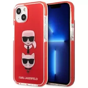 Kryt Karl Lagerfeld KLHCP13MTPE2TR iPhone 13 6,1" hardcase red Karl&Choupette Head (KLHCP13MTPE2TR)