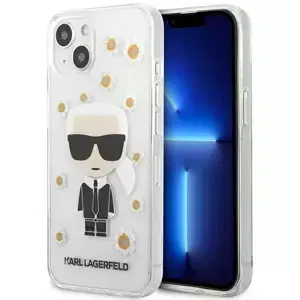 Kryt Karl Lagerfeld KLHCP13SHFLT iPhone 13 mini 5,4" transparent Flower Ikonik Karl (KLHCP13SHFLT)