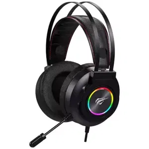 Sluchátka Havit H654d Gaming Headphones RGB (black)