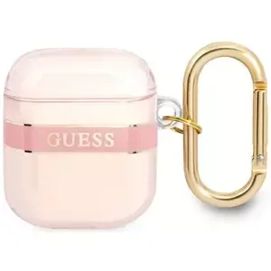 Guess  GUA2HHTSP AirPods cover pink Strap Collection (GUA2HHTSP)