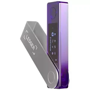 Hardwarová peněženka Ledger Nano X Purple Transparent (LEDGERNANOXPT)