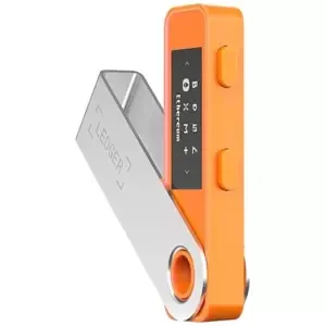Hardwarová peněženka Ledger Nano S Plus Orange (LEDGERSPLUSOR)