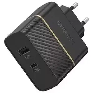 Nabíječka OTTERBOX EU WALL CHARGER 30W/BLACK PROPACK USB-C-18W USB-A-12 (78-80867)