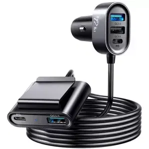 Nabíječka do auta JOYROOM JR-CL05 5-PORT USB CAR CHARGER 72W BLACK (6941237153173)