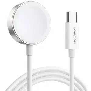 JOYROOM S-IW004 MAGNETIC CHARGING TYPE-C CABLE 120CM APPLE WATCH WHITE (6941237178688)