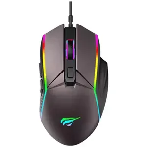 Hrací myš Havit MS1028 RGB Gaming Mouse 1200-7200 DPI (ochre)