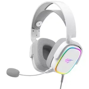 Sluchátka Havit H2035U Gaming Headphones RGB (white)