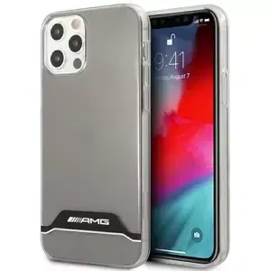 Kryt AMG AMHCP12MTCBW iPhone 12/12 Pro transparent hardcase Electroplate Black&White (AMHCP12MTCBW)