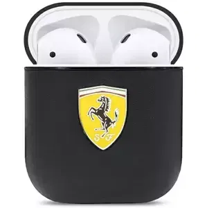 Ferrari FESA2LEBK AirPods cover black On Track Leather (FESA2LEBK)