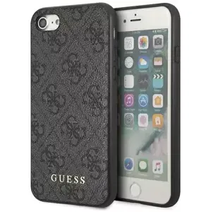 Kryt Guess GUHCI8G4GFGR iPhone SE 2022 / 2020 / 7 / 8  grey hard case 4G Metal Gold Logo (GUHCI8G4GFGR)