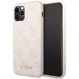 Kryt Guess GUHCN58G4GFPI iPhone 11 Pro 5,8" pink hard case 4G Metal Gold Logo (GUHCN58G4GFPI)