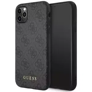 Kryt Guess GUHCN65G4GFGR iPhone 11 Pro Max 6,5" grey hard case 4G Metal Gold Logo (GUHCN65G4GFGR)