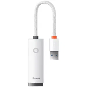 Redukce Baseus Lite Series USB to RJ45 network adapter (white)