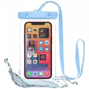 Pouzdro TECH-PROTECT UNIVERSAL WATERPROOF CASE BLUE (9589046924538)