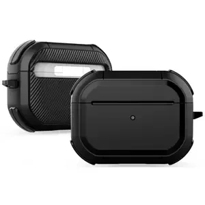 TECH-PROTECT ROUGH APPLE AIRPODS PRO 1 / 2 BLACK (9589046924934)