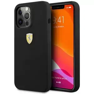 Kryt Ferrari FESSIHCP13LBK iPhone 13 Pro / 13 6,1" black hardcase Silicone (FESSIHCP13LBK)