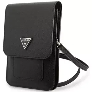 Guess Bag GUWBSATMBK black Saffiano Triangle (GUWBSATMBK)