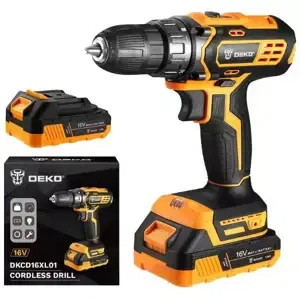 Vrtačka Deko Tools Cordless Drill DKCD16XL01-H5S2 16V