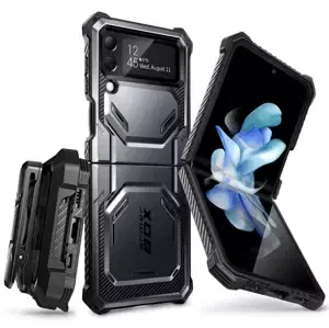 Kryt SUPCASE IBLSN ARMORBOX GALAXY Z FLIP 4 BLACK (843439119000)