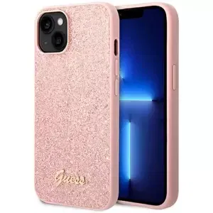 Kryt Guess GUHCP14SHGGSHP iPhone 14 6,1" pink hard case Glitter Script (GUHCP14SHGGSHP)