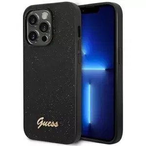 Kryt Guess GUHCP14XHGGSHK iPhone 14 Pro Max 6,7" black hard case Glitter Script (GUHCP14XHGGSHK)