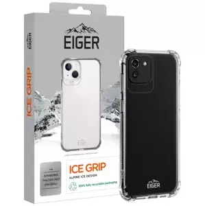 Kryt Eiger Ice Grip Case for Samsung Galaxy A03 in Clear