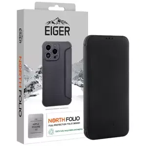 Pouzdro Eiger North Folio Case for Apple iPhone 13 in Black