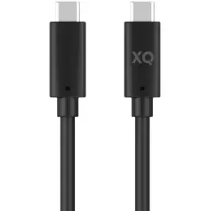 Kabel XQISIT Charge & Sync USB-C to USB-C 3.1 150cm E-ma black (45628)