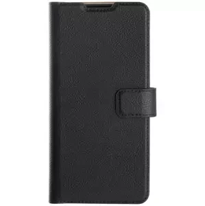 Pouzdro XQISIT Slim Wallet Selection TPU Anti Bac for Galaxy S22 black (48885)