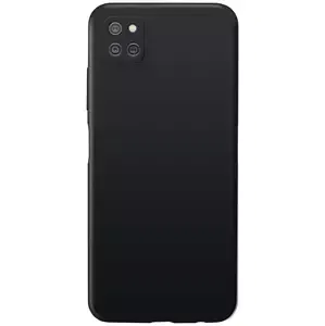 Kryt XQISIT Silicone Case Anti Bac for Galaxy A03 black (49342)