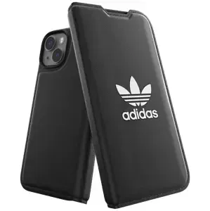 Pouzdro adidas OR Booklet Case BASIC for iPhone 14 2022 black/white (50181)