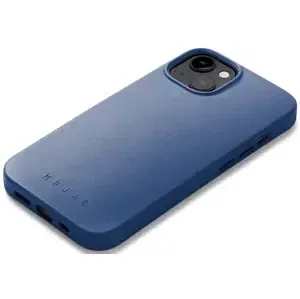 Kryt Mujjo Full Leather Case with MagSafe for iPhone 14 - Monaco Blue