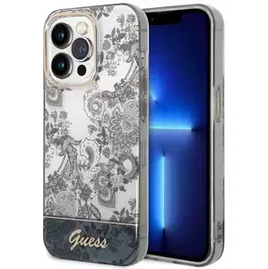 Kryt Guess GUHCP14LHGPLHG iPhone 14 Pro 6,1" grey hardcase Porcelain Collection (GUHCP14LHGPLHG)