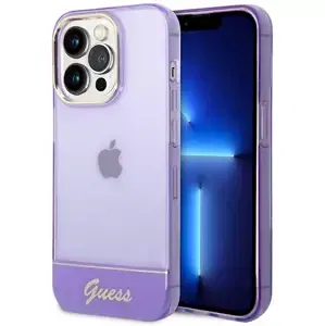 Kryt Guess GUHCP14XHGCOU iPhone 14 Pro Max 6,7" purple hardcase Translucent (GUHCP14XHGCOU)