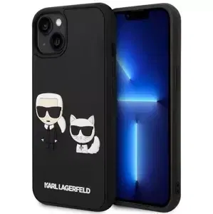 Kryt Karl Lagerfeld KLHCP14M3DRKCK iPhone 14 Plus 6,7" black hardcase Karl&Choupette Ikonik 3D (KLHCP14M3DRKCK)