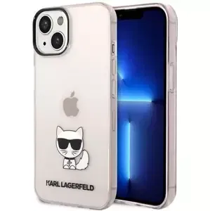 Kryt Karl Lagerfeld KLHCP14MCTTRI iPhone 14 Plus 6,7" hardcase pink Transparent Choupette Body (KLHCP14MCTTRI)