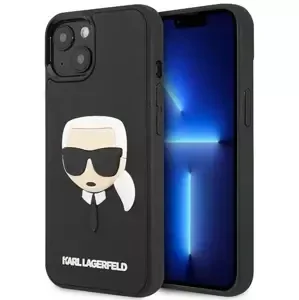 Kryt Karl Lagerfeld KLHCP14MKH3DBK iPhone 14 Plus 6,7" black hardcase 3D Rubber Karl`s Head (KLHCP14MKH3DBK)