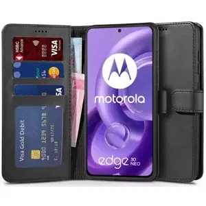 Pouzdro TECH-PROTECT WALLET MOTOROLA EDGE 30 NEO BLACK (9490713928288)