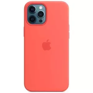 Kryt Apple MHL93ZM/A iPhone 12 Pro Max MagSafe pink citrus Silicone Case (MHL93ZM/A)
