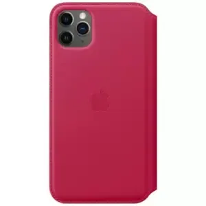 Pouzdro Apple MY1N2ZM/A iPhone 11 Pro Max raspberry Leather Book case (MY1N2ZM/A)